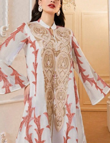 Rochie maxi Shein, alb