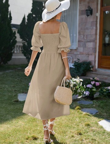 Rochie maxi Shein, bej