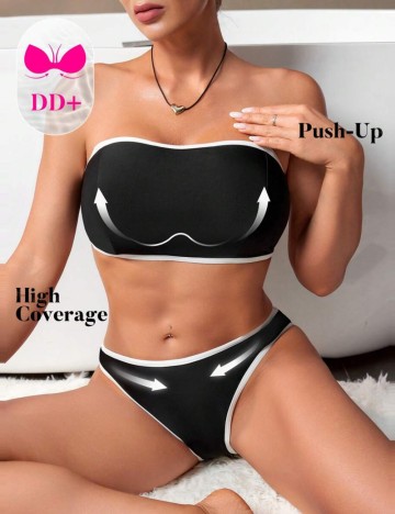 Costum de baie Shein, negru