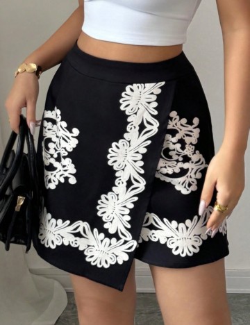 Fustă mini Shein, mix culori