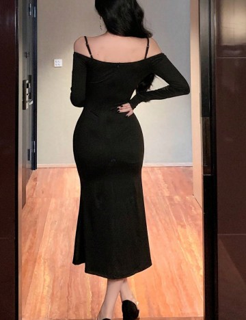 Rochie midi Shein, negru