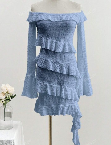 Rochie mini Sheilay, albastru