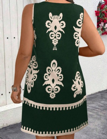 Rochie mini Shein Curve+, mix culori