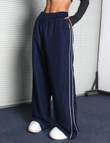 Pantaloni Shein, bleumarin