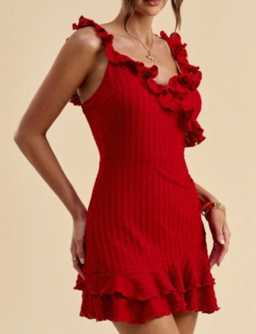 Rochie mini Shein, roșu