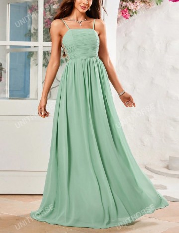 Rochie maxi Shein, verde