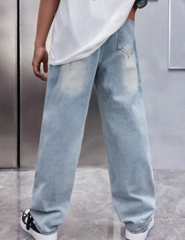 Jeans Shein, albastru