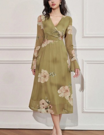 Rochie midi DAZY by Shein, verde