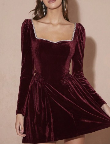 Rochie mini Shein, vișiniu