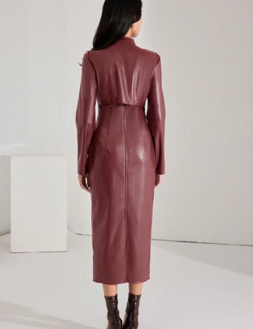Rochie maxi Shein, vișiniu