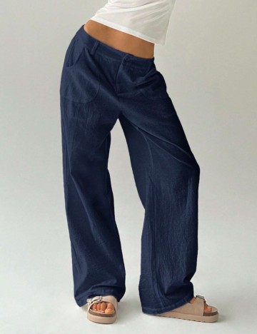 Pantaloni Shein, albastru