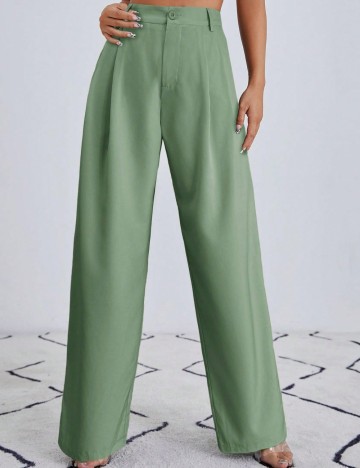 Pantaloni Shein, verde