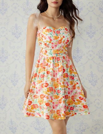 Rochie mini Shein, floral print
