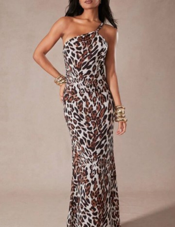 Rochie maxi Shein, mix culori