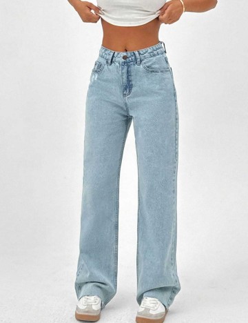 Jeans Shein, albastru