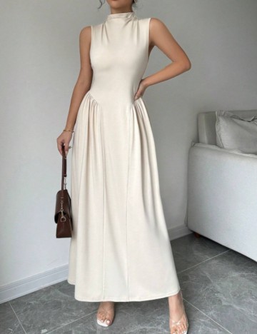 Rochie maxi Shein, bej