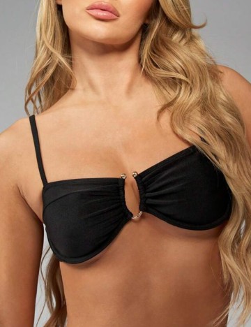 Sutien de baie Missguided by Shein, negru