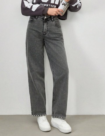 Jeans Shein, gri