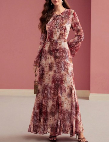 Rochie maxi MOTF by Shein, mix culori