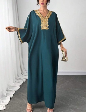 Rochie maxi Shein, verde