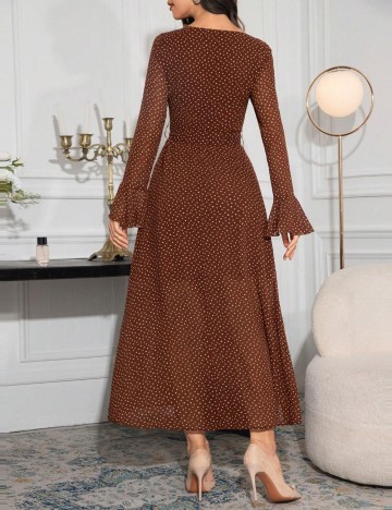 Rochie midi Shein, maro