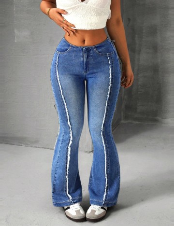Jeans Shein, albastru