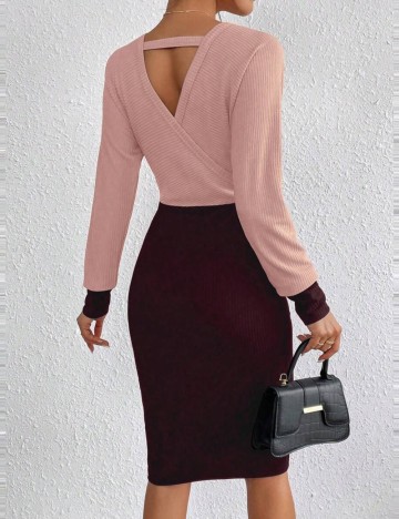 Rochie midi Shein, mix culori