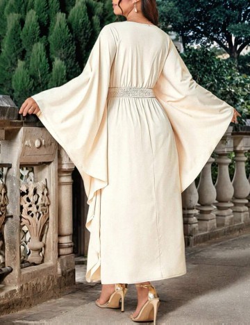 Rochie Shein Curve+, crem