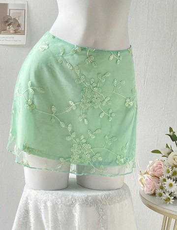 Fustă mini Shein, verde