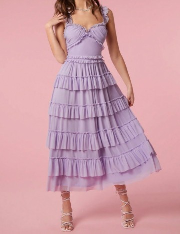 Rochie midi Shein, mov