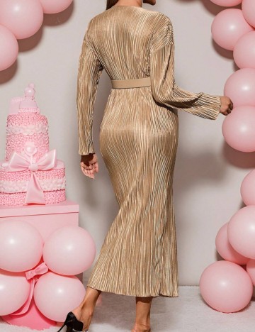 Rochie maxi Shein, bronz