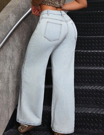 Jeans Shein, albastru