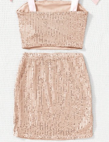 Fustă mini Shein, bej