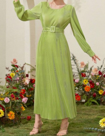 Rochie maxi Shein, verde