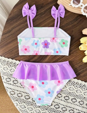 Costum de baie Shein, mix culori