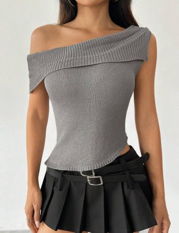 Top Shein, gri
