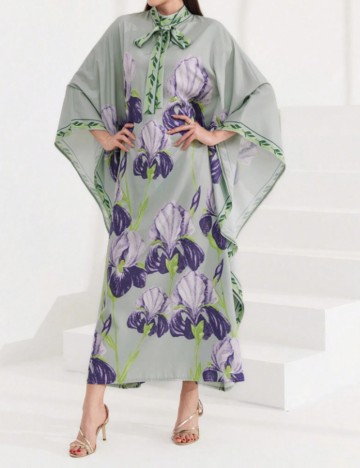 Rochie maxi Shein, mix culori
