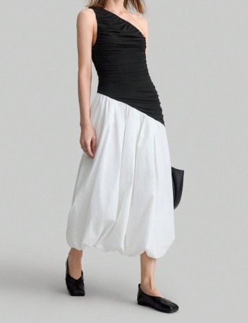 Rochie midi Shein, mix culori