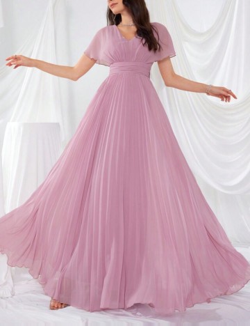 Rochie de ocazie Shein, roz