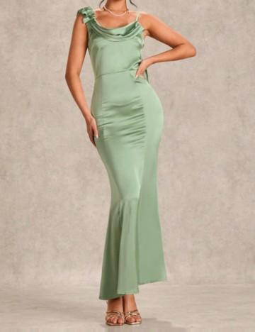 Rochie maxi Shein, verde