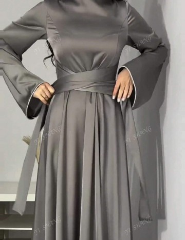 Rochie maxi Shein, gri