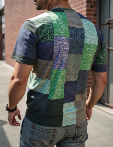 Tricou MANFINITY by Shein, mix culori