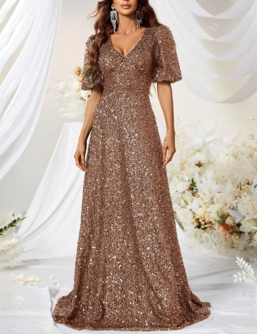 Rochie de ocazie Shein, roz