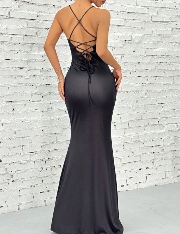 Rochie maxi Shein, mix culori