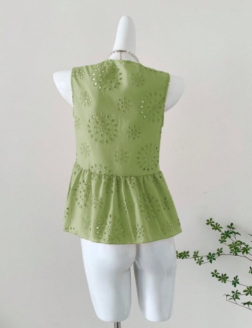 Top Shein, verde