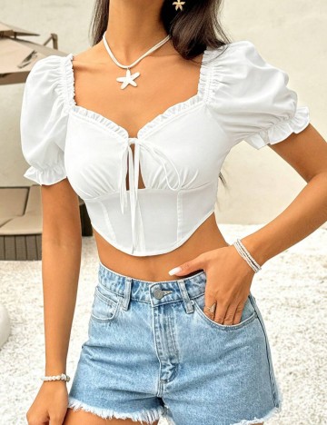 Top Shein, alb