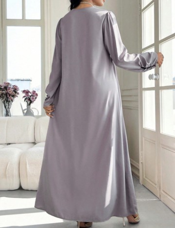 Rochie maxi Shein, gri