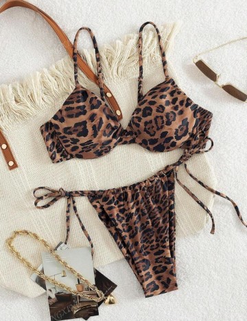 Costum de baie Shein, mix culori