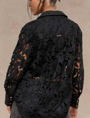Cămașă Missguided by Shein, negru
