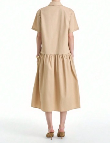 Rochie midi Shein, bej